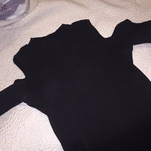 Cold shoulder bodycon dress